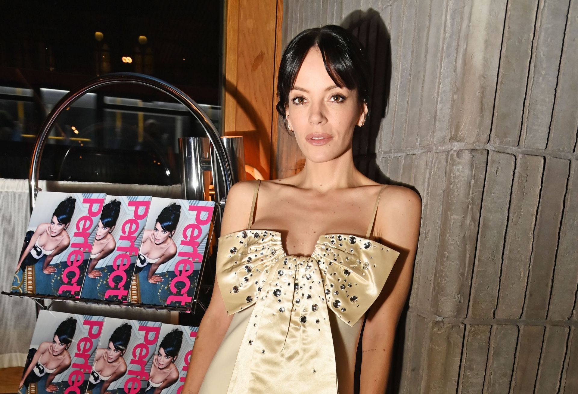 Lily Allen X Perfect Limited Edition Mini-Zine Signing At Bookmarc At The Standard, London - Source: Getty