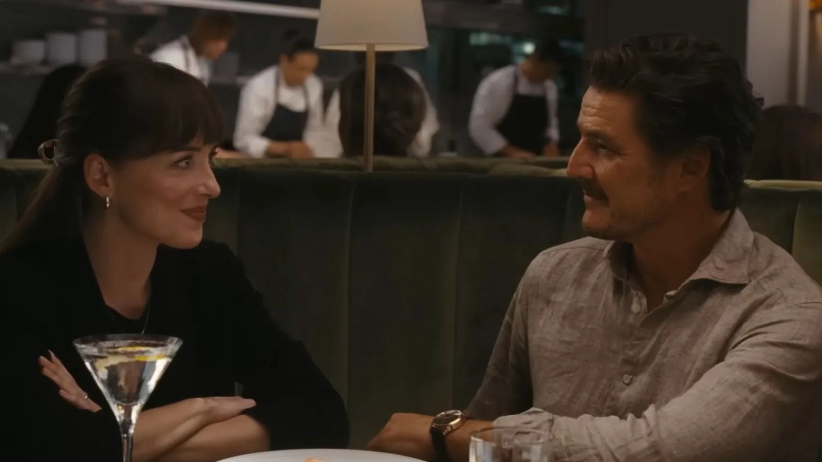 Still from Materialists (Image via YouTube @/A24)