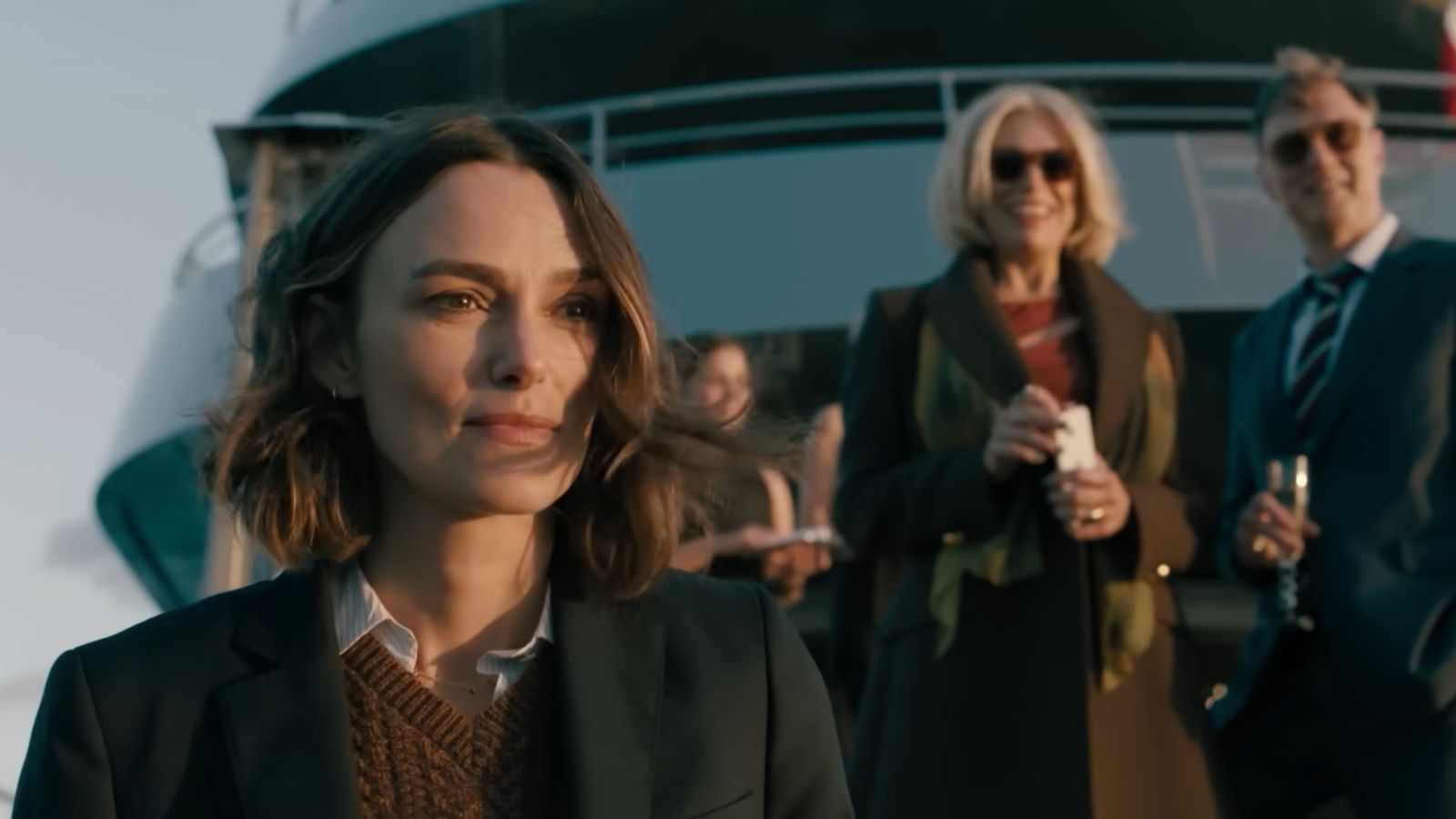 Still from The Woman in Cabin 10 (Image via Netflix)