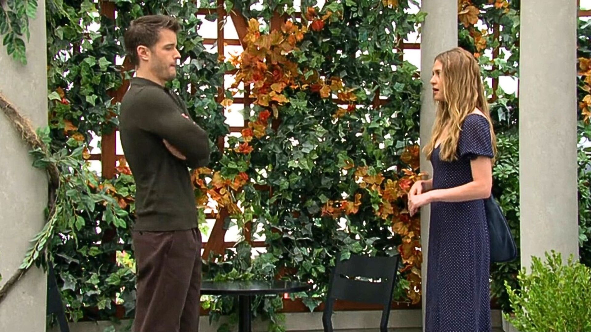 Michael Mealor and Hayley Erin as Kyle and Claire on The Young and the Restless | Image: CBS