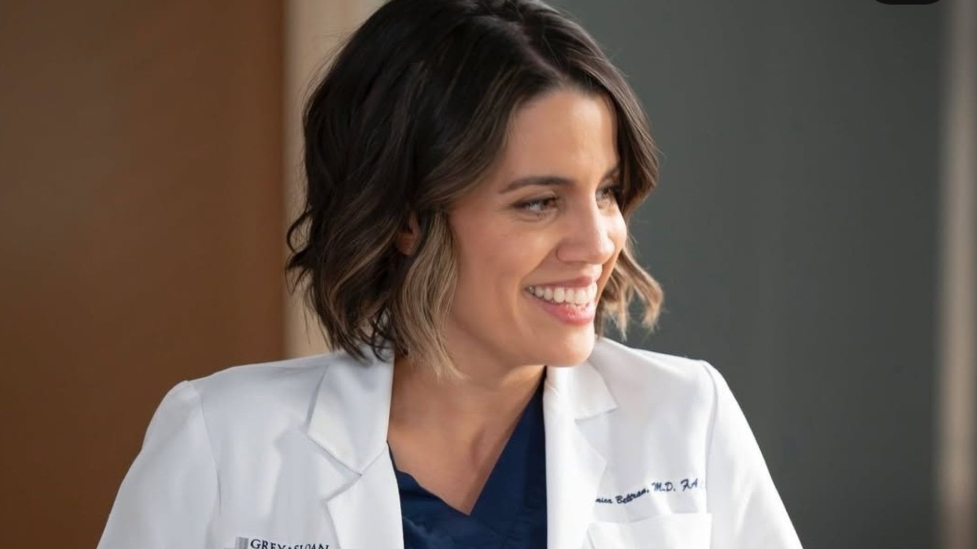 Natalie Morales plays Dr. Monica Beltran in Grey