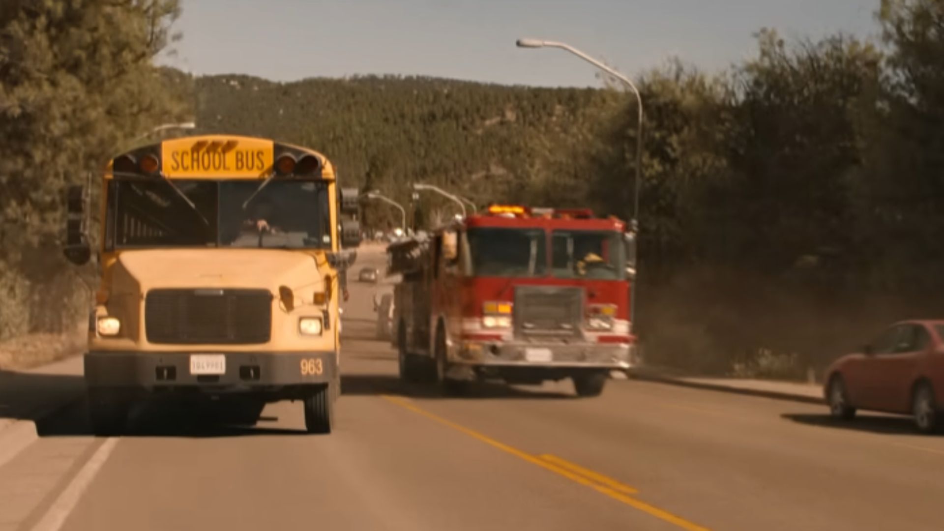 Kevin McKay navigating the bus skillfully | Image via Apple TV+