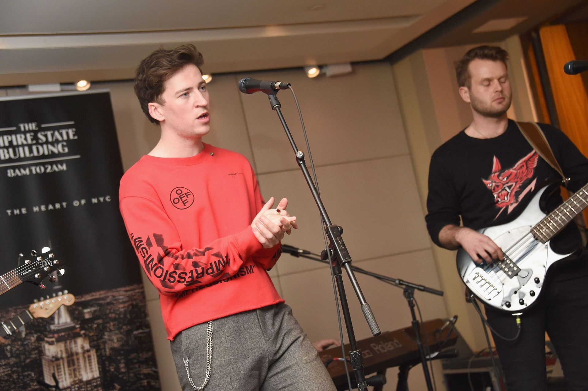 Empire State Building And Irish Radio RTE 2FM Host Performance With &quot;Picture This&quot; - Source: Getty