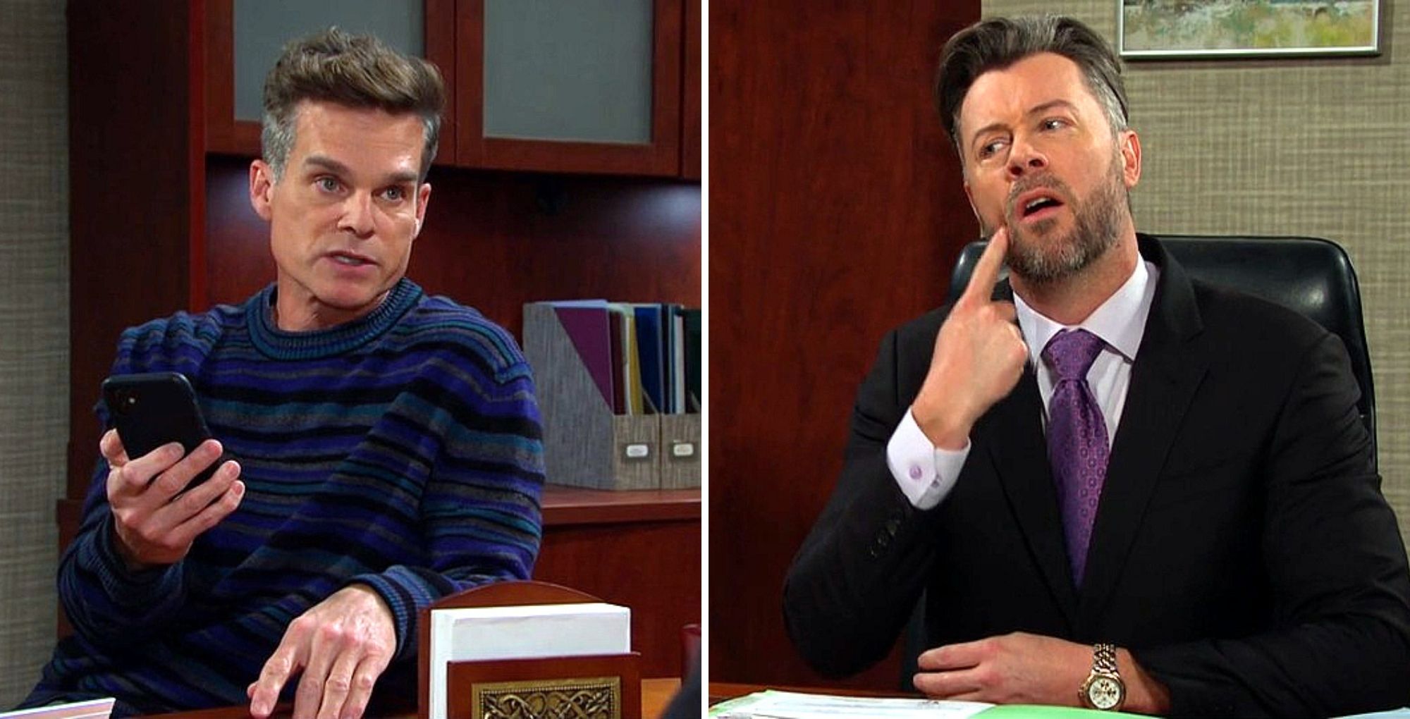 Days of Our Lives&#039; Leo and EJ. | Image Source: Peacock