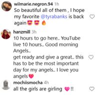 Fans react to VS's post. (Image via Instagram/@victoriassecret)