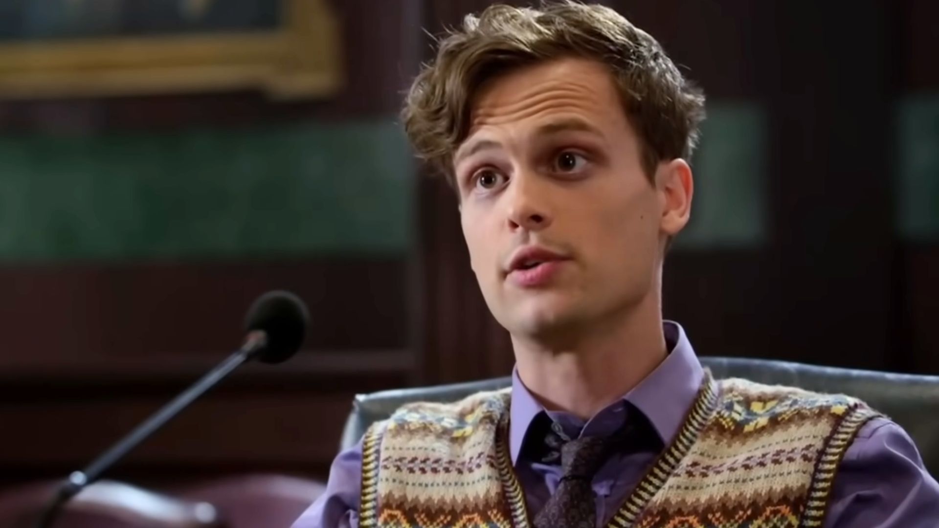 Matthew Gray Gubler in Criminal Minds | Image via Lionsgate Television