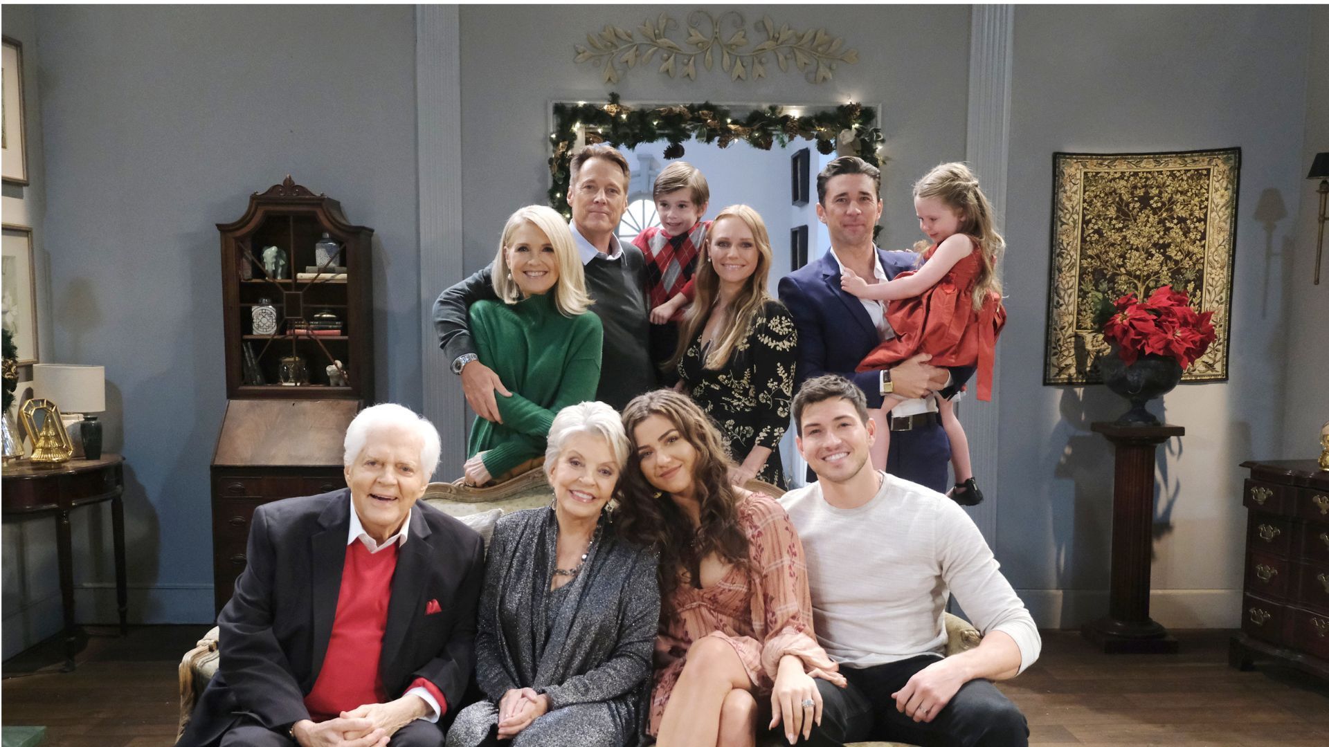 In one of his earlier appearances as Thomas, Cary Christopher posed with members of his Days of our Lives family | Image: JPI