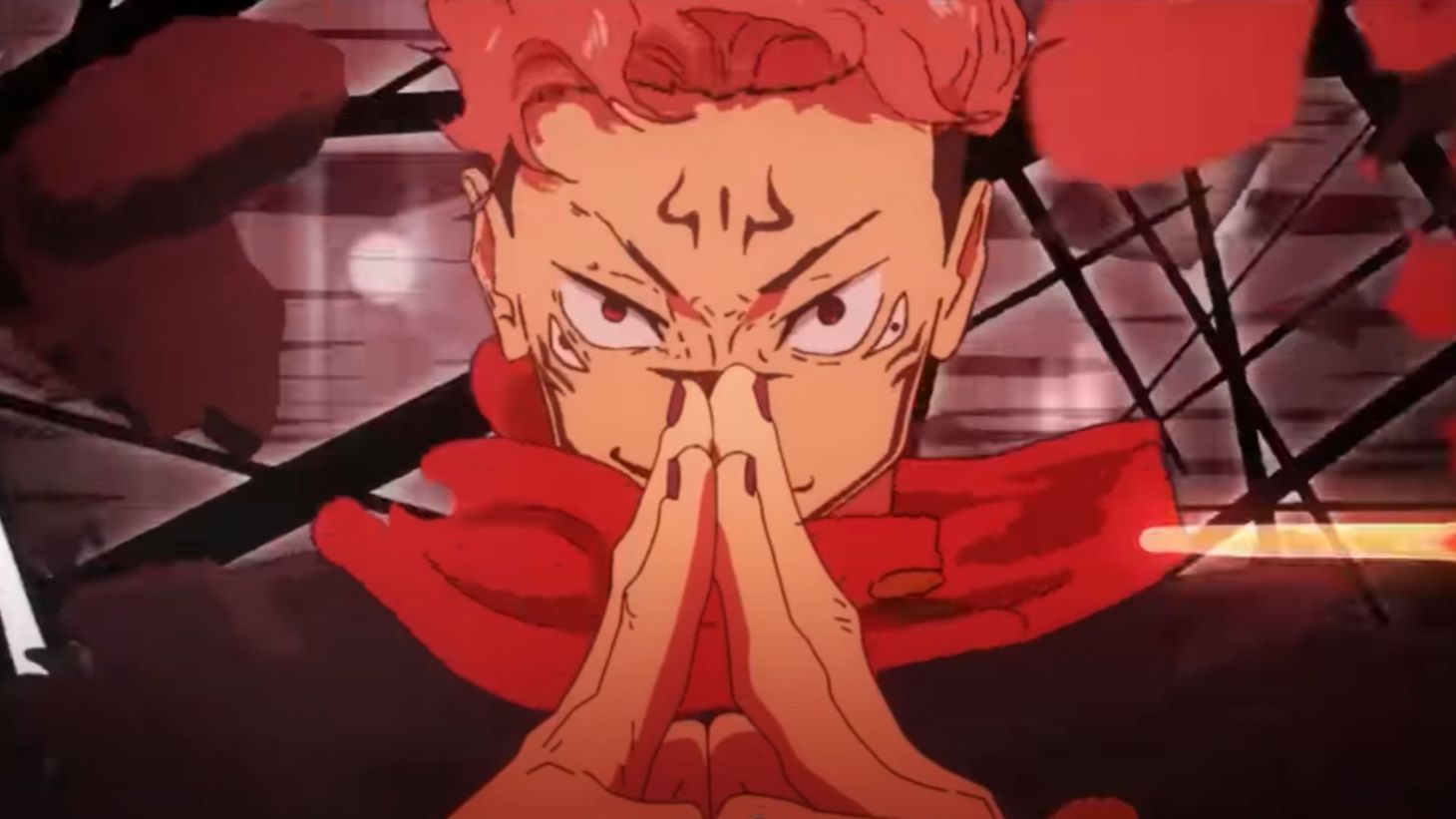 Sukuna as seen in Shibuya (Image Source: MAPPA Studio)