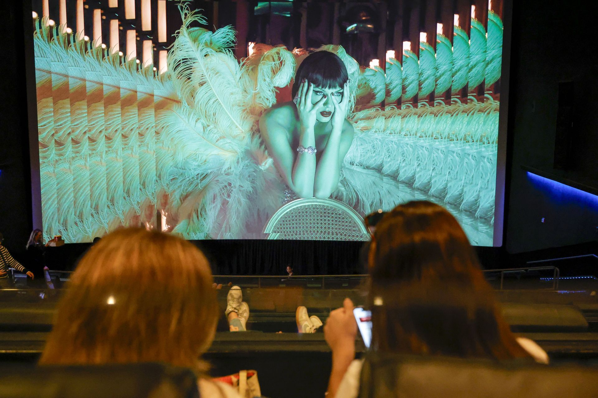 Fans Celebrate The Theatrical Release Of &quot;Taylor Swift: The Official Release Party Of A Showgirl&quot; - Source: Getty