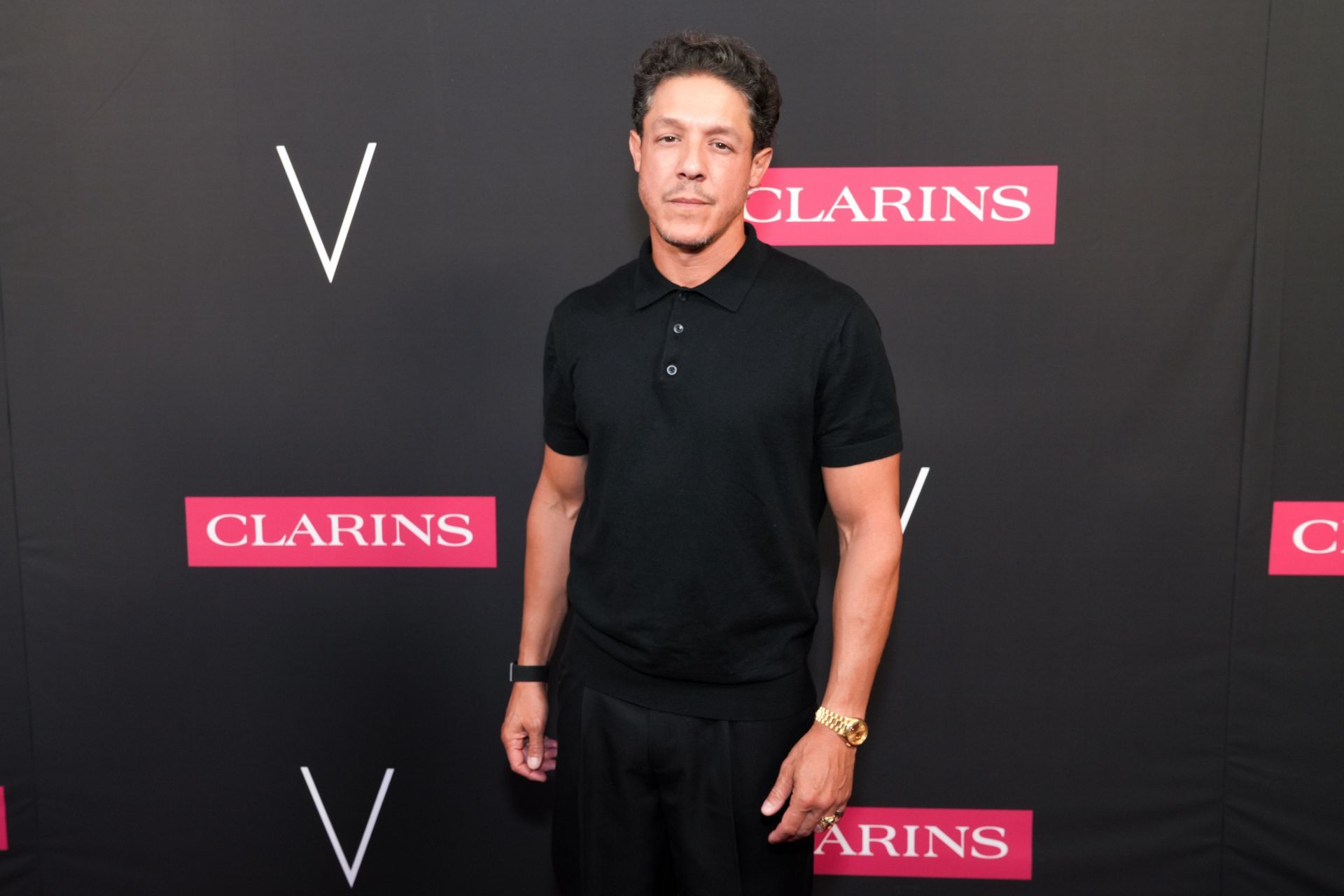 Clarins &amp; V Magazine Golden Hour Celebration During F1 Weekend in Austin, TX - Source: Getty