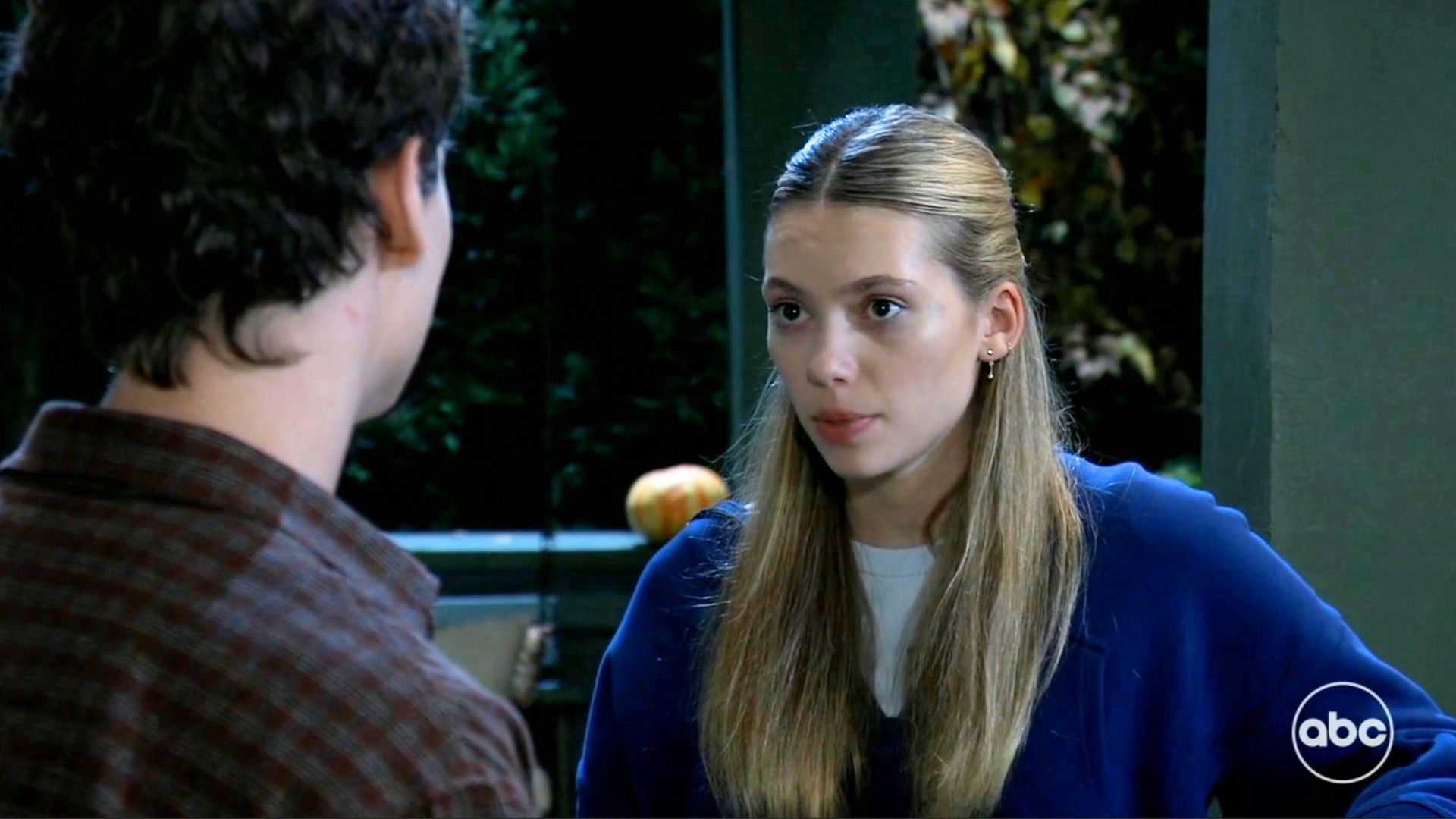 Finn Carr (Rocco) and Bluesy Burke (Charlotte) on General Hospital | Image: ABC