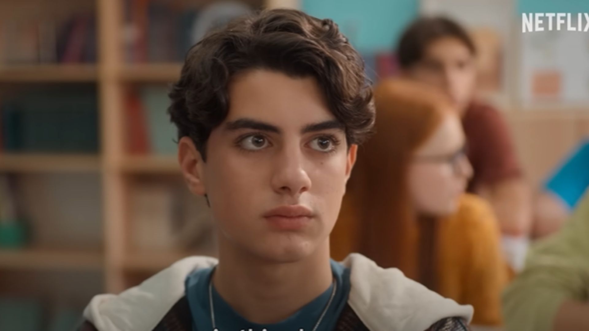 Samuele Carrino plays Claudio (Image via Netflix)