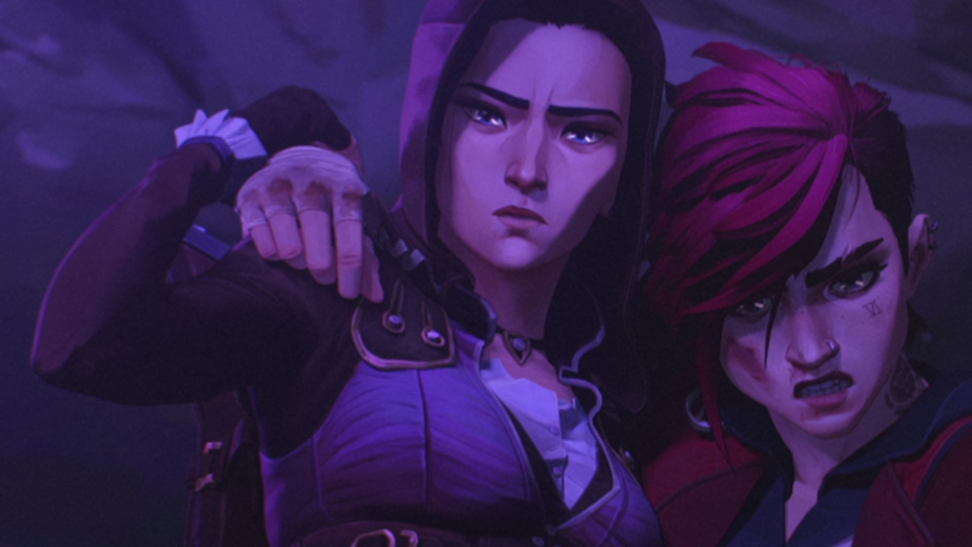 A still of Caitlyn Kiramman &amp; Vi (Image Via: Netflix)