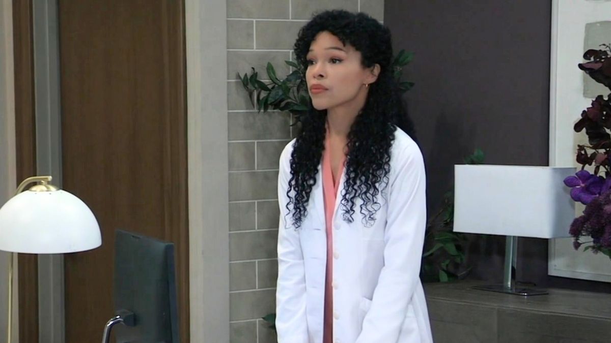 Portia had another stressful day after taking a pregnancy test | Image: ABC