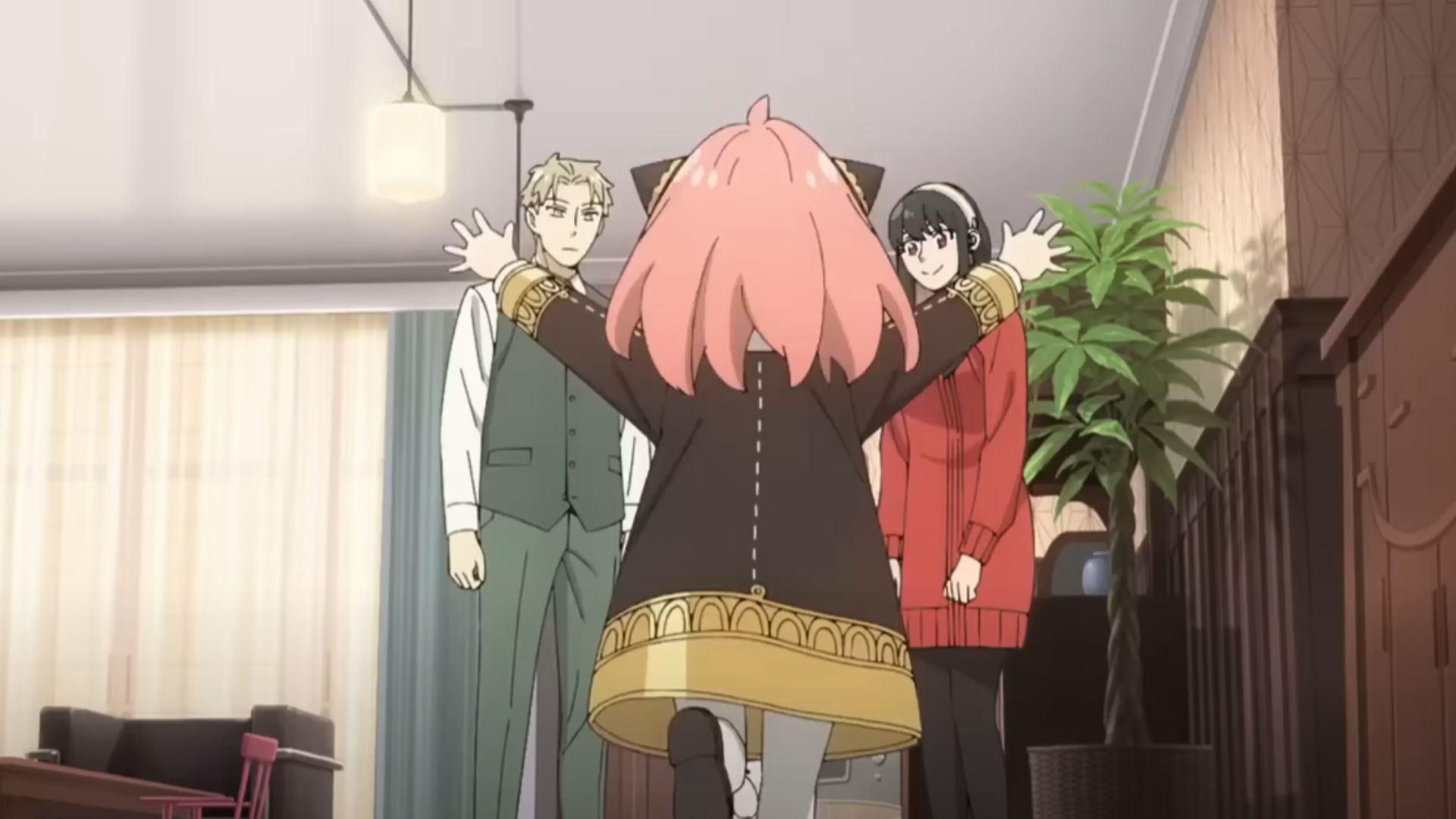 The Forger Family as seen in the series (Image Source: WIT Studio and CloverWorks)