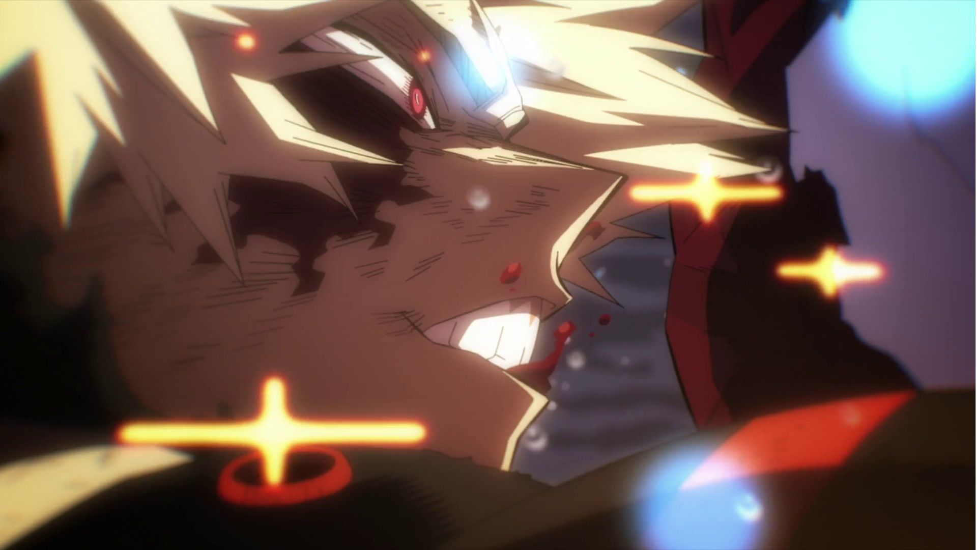 Bakugo as seen in anime (Image credit: Studio Bones)