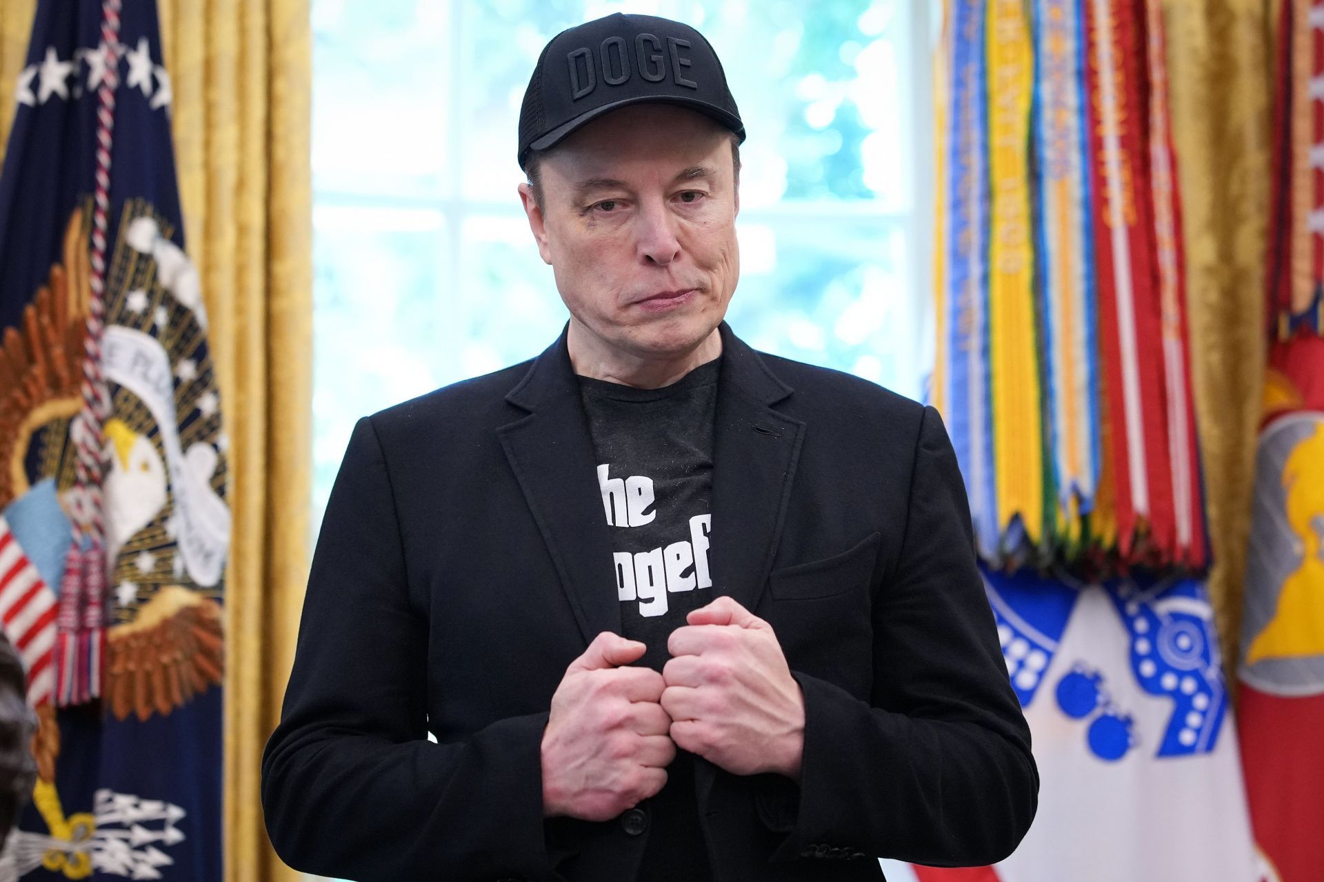 President Trump Holds Press Conference With Elon Musk in White House