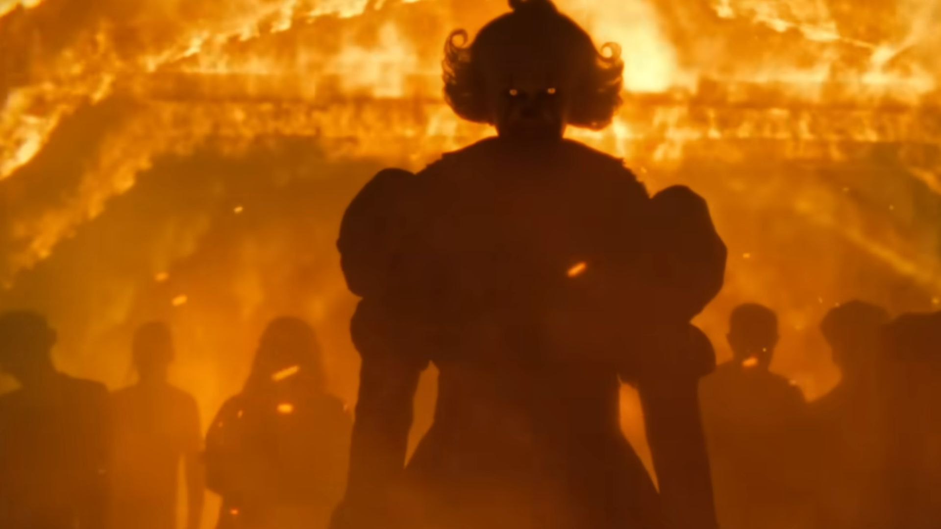 A look at Pennywise from IT: Welcome to Derry | Weeks Ahead Trailer | (HBO Max, YouTube)