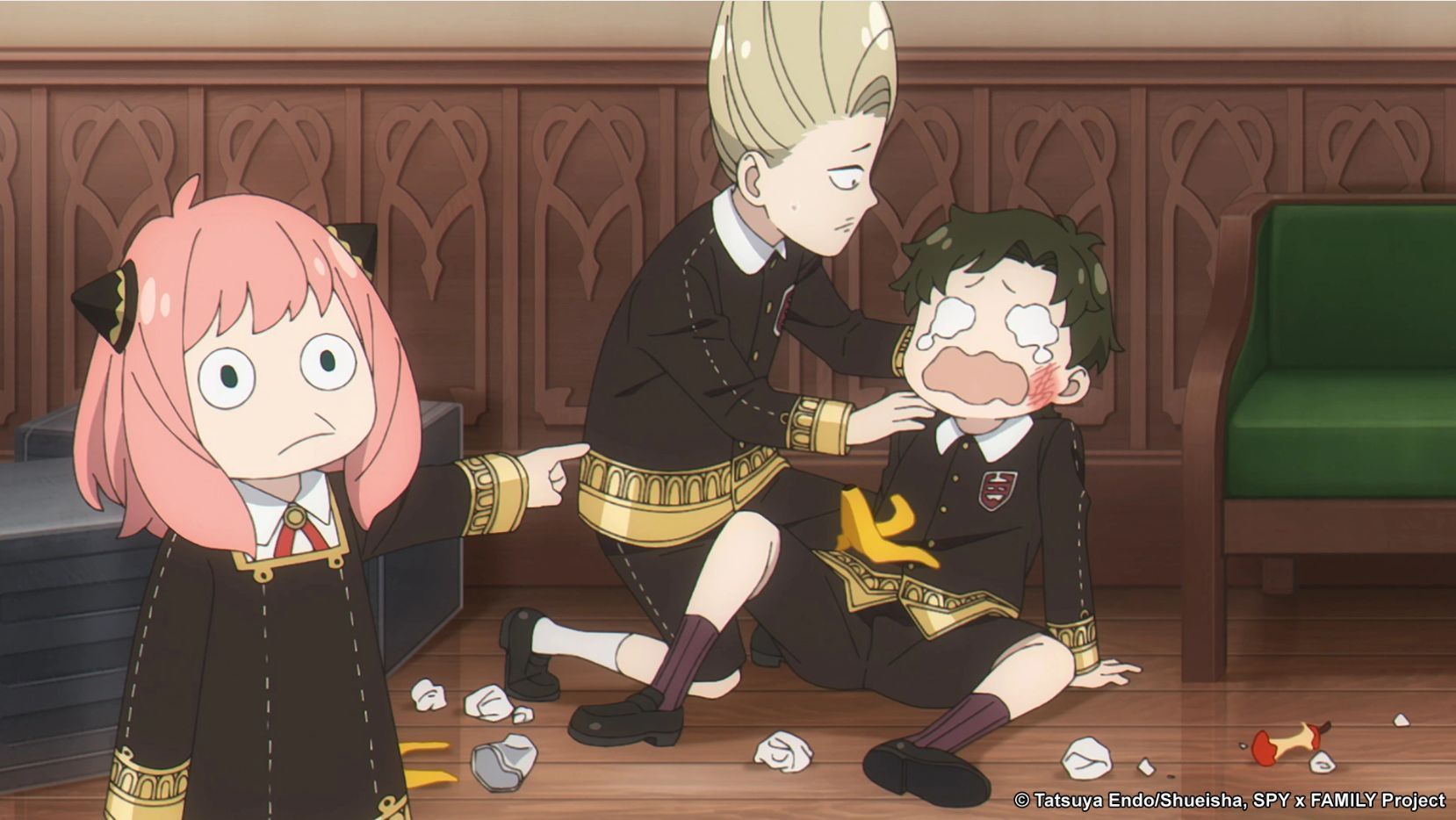 Anya and Damian, as seen in anime (Image credits: Wit Studio)