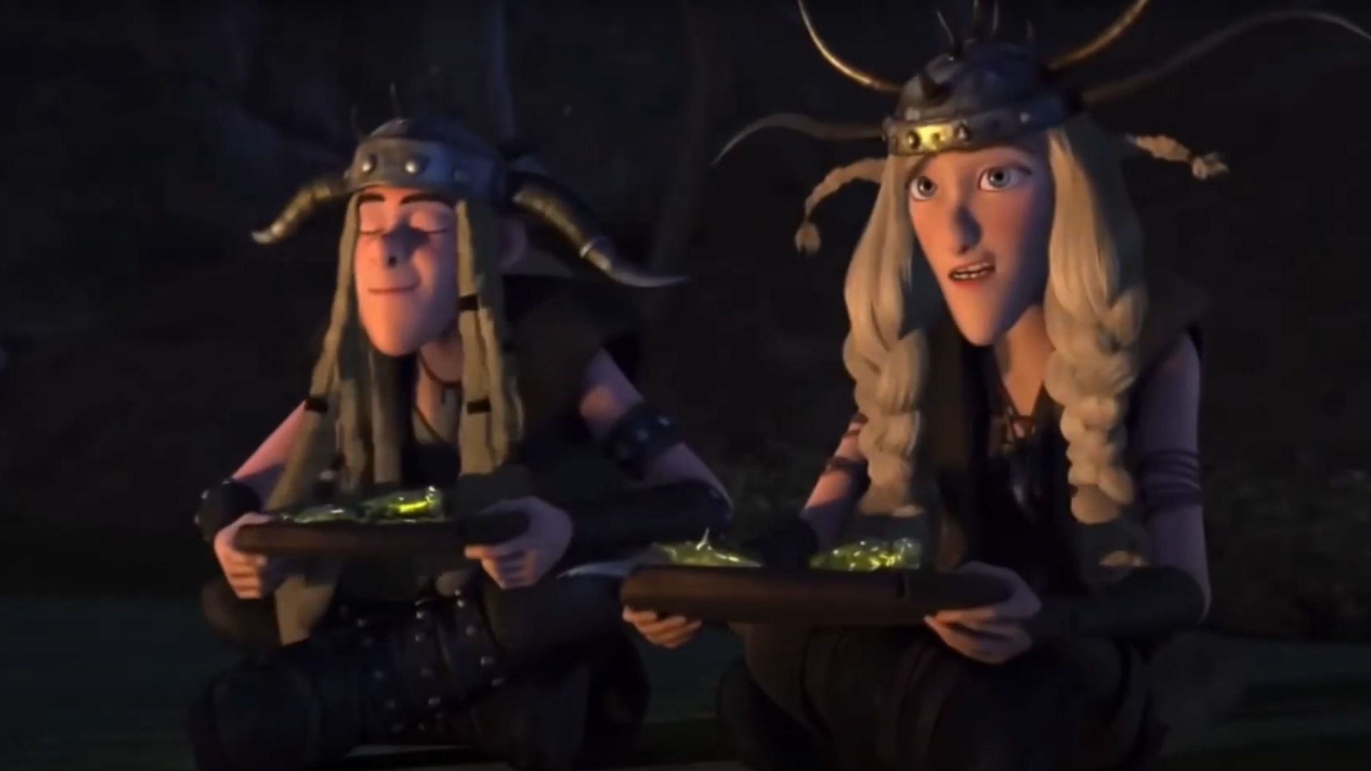 Tuffnut (left) and Ruffnut (right). (Image via DreamWorks Animation)