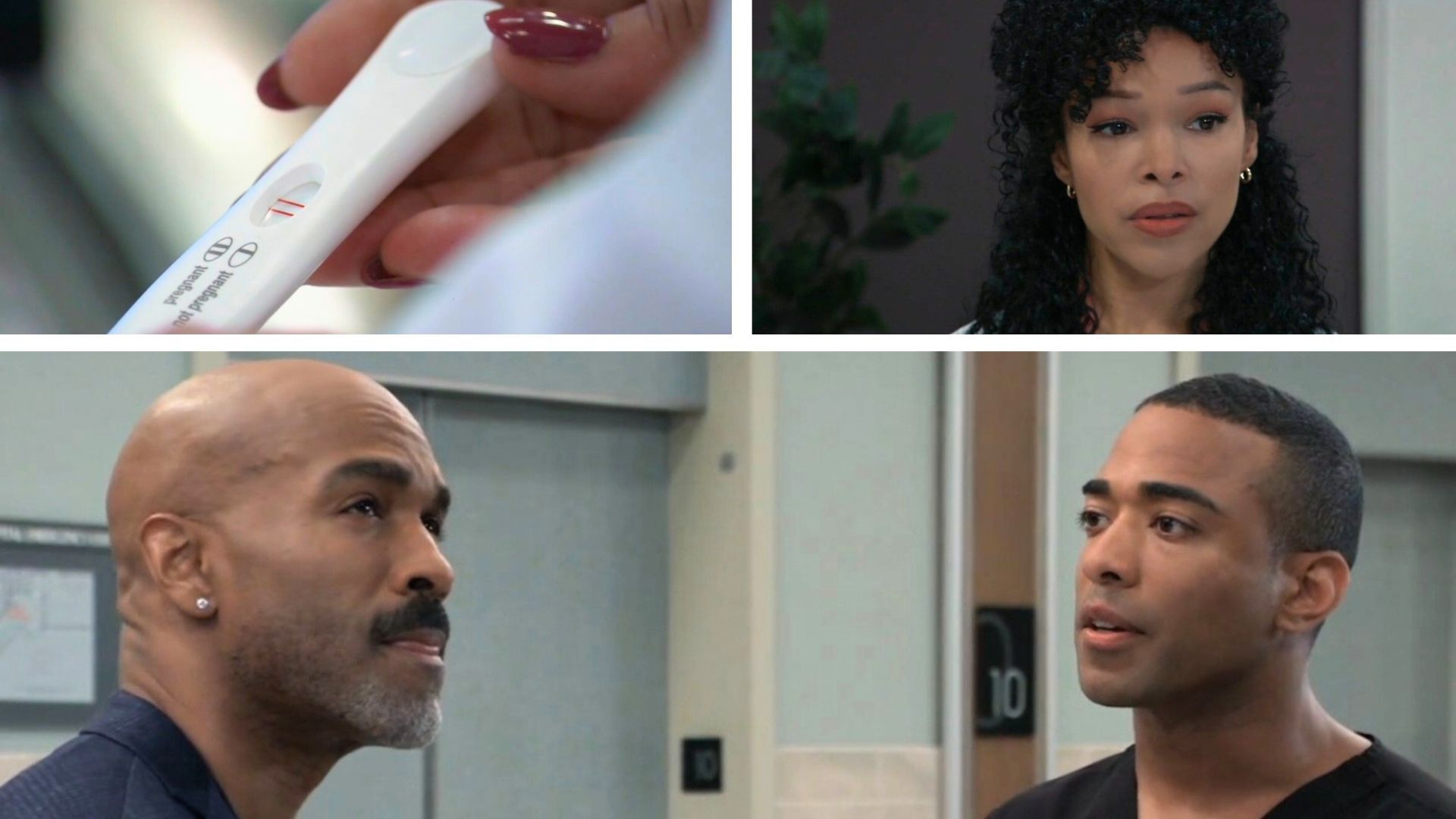 Portia is pregnant and doesn&#039;t know if Curtis or Isaiah is the father on General Hospital | Image: ABC