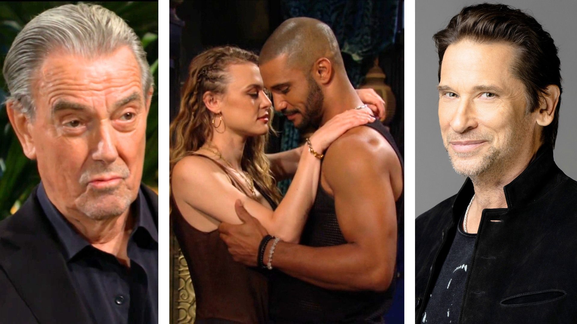 Victor, and Claire and Holden, and Matt on The Young and the Restless | Image: CBS, JPI