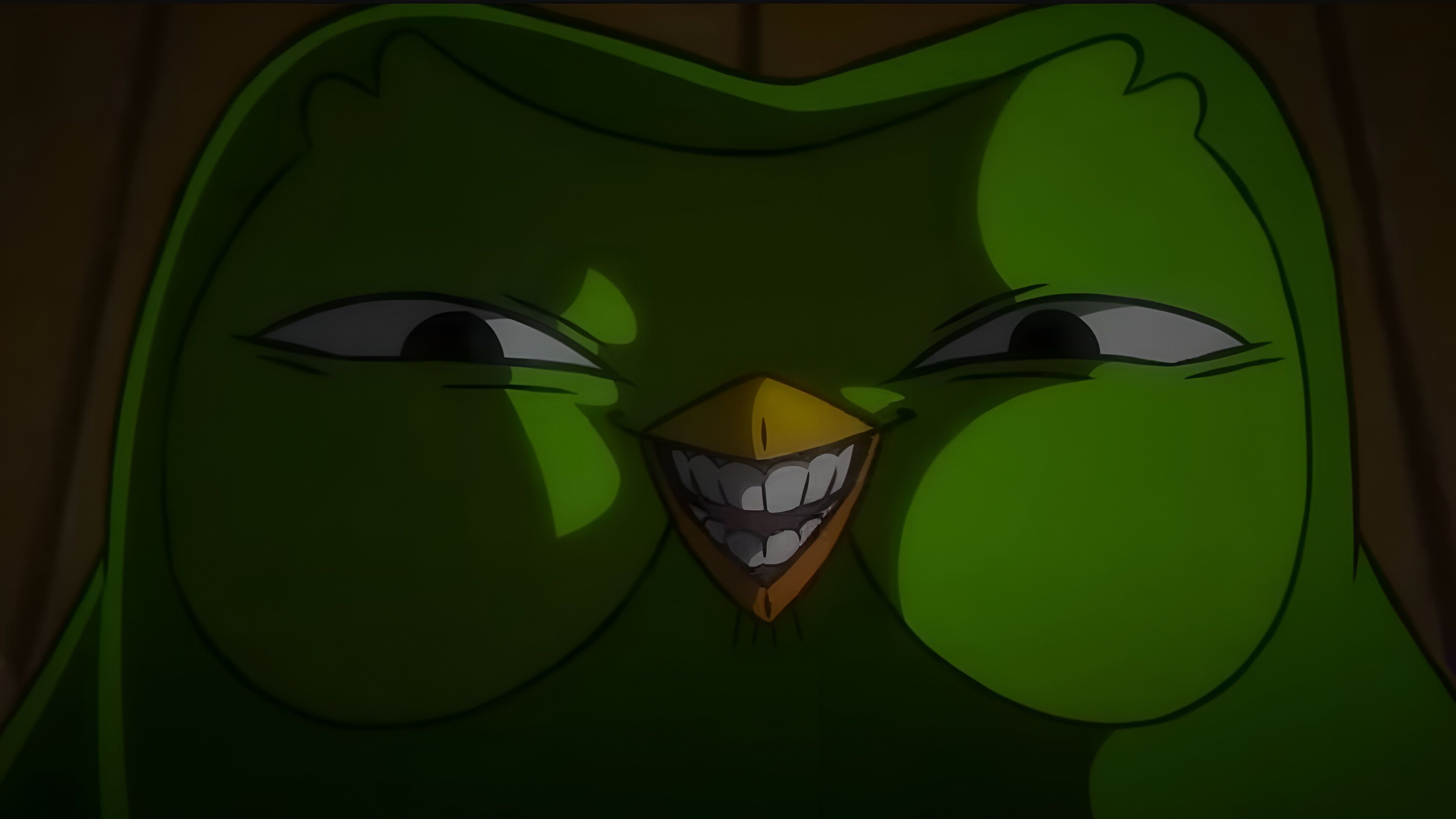 The Owl from the Duolingo anime