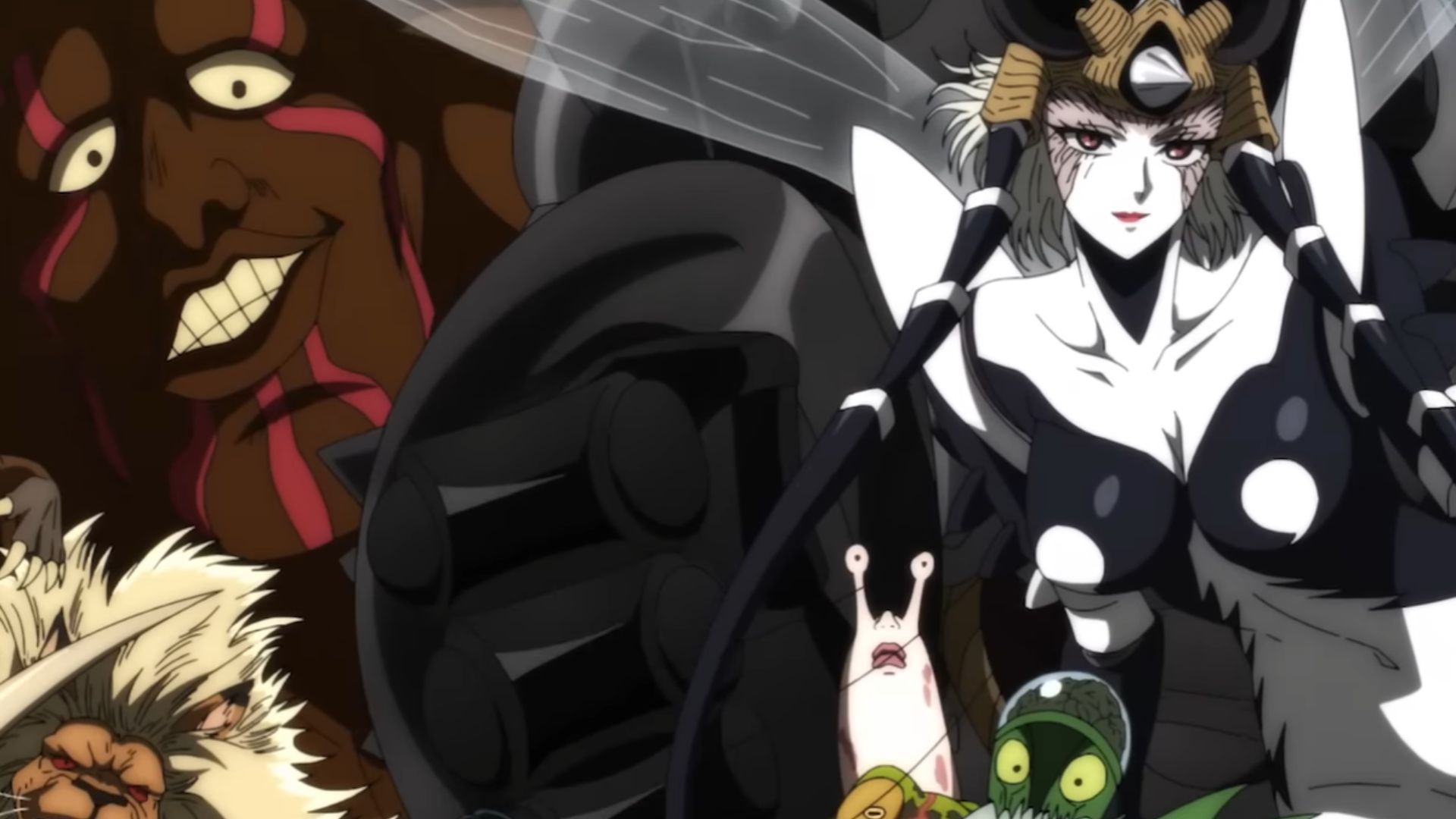 The frame that showed past villains (Image Source: J.C. Staff)