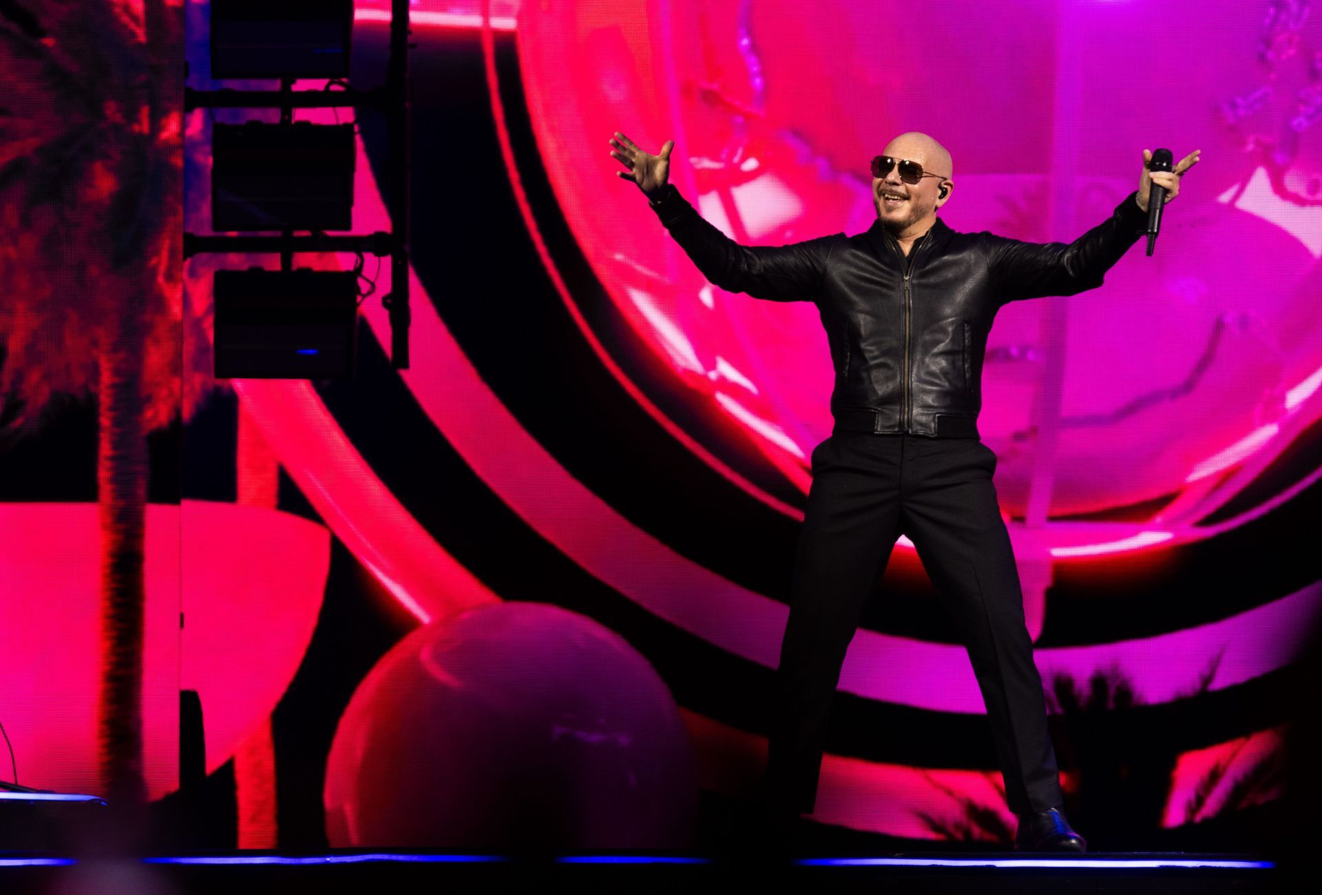 Pitbull Performs At Avicii Arena In Stockholm - Source: Getty