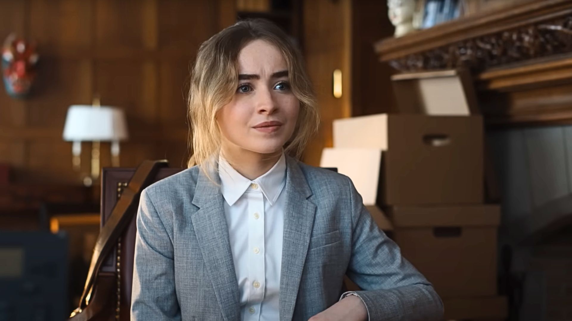 A still from Sabrina Carpenter