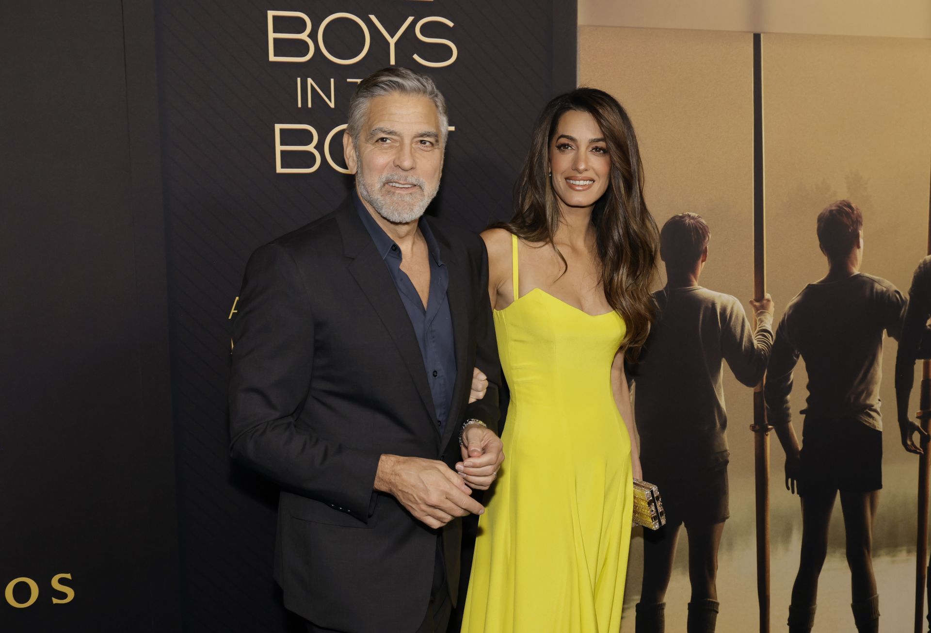 Amazon MGM Studios Los Angeles Premiere Of &quot;The Boys In The Boat&quot; - Arrivals - Source: Getty