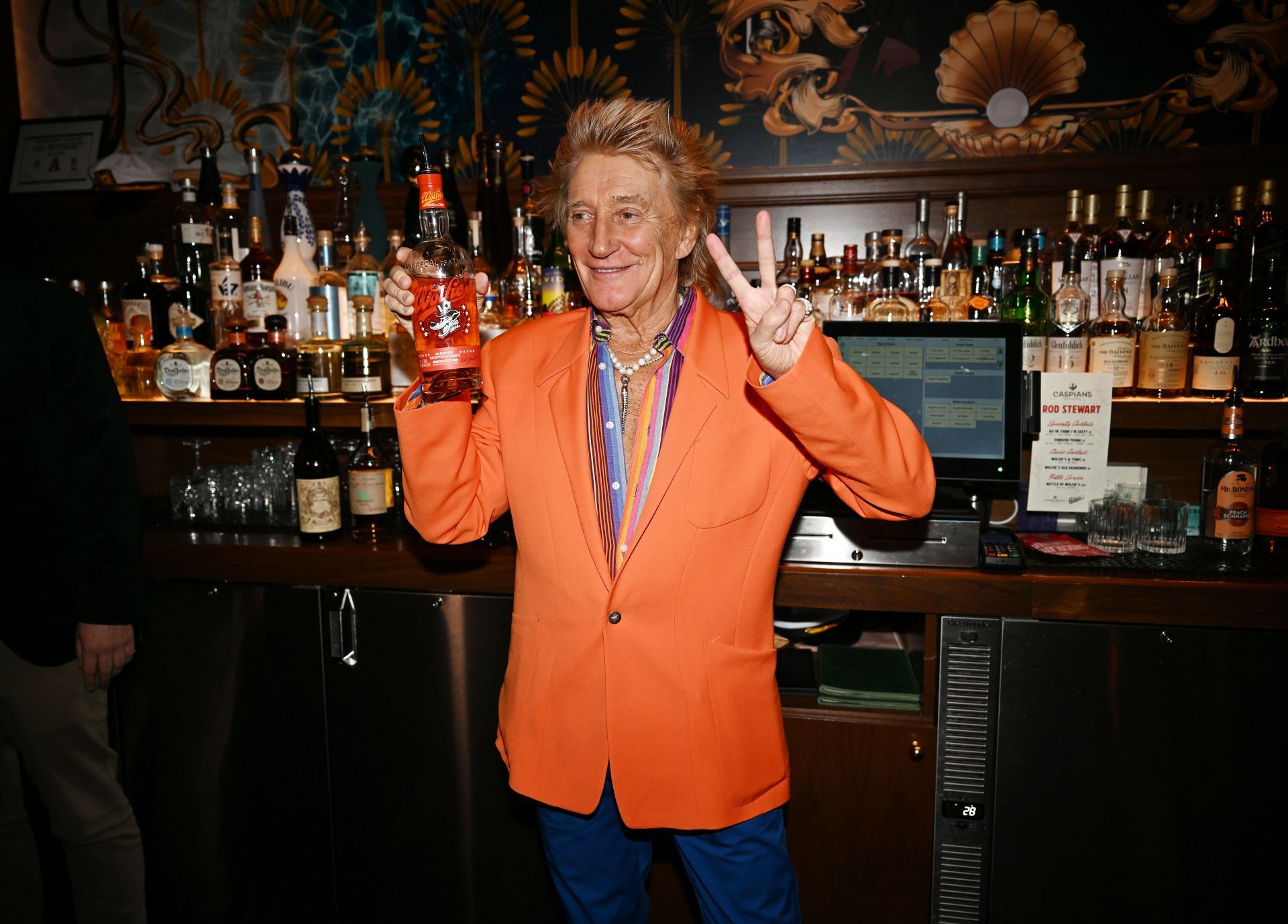 Sir Rod Stewart Celebrates 2-Year Anniversary Of Wolfie