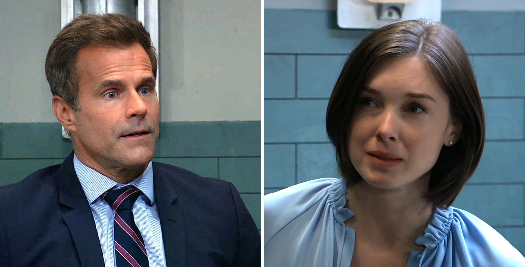 General Hospital&#039;s Drew talking to Willow. | Image Source: ABC