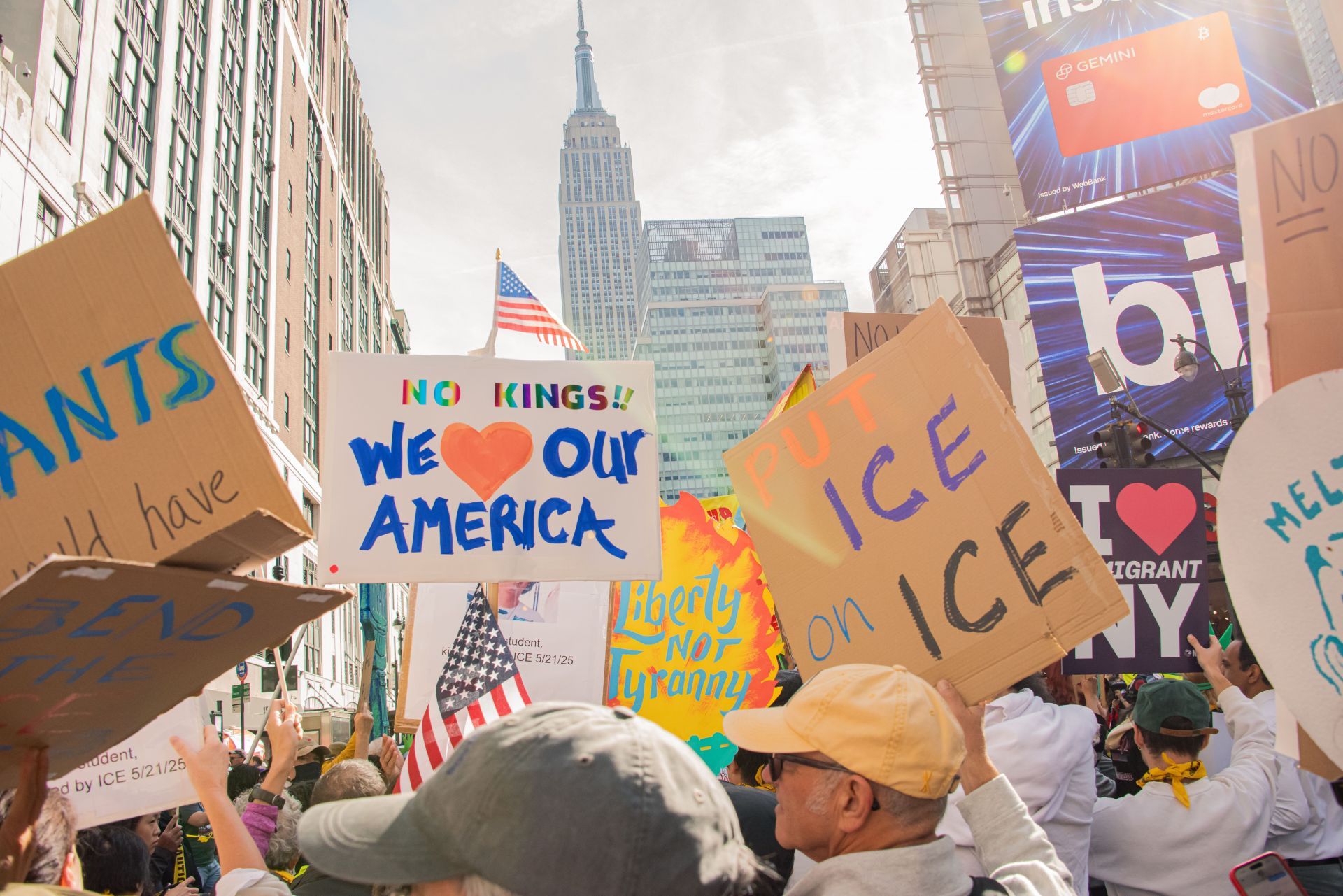 No Kings March In NYC - Source: Getty