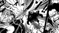 Roger and Whitebeard clashing together (Image Source: VIZ)