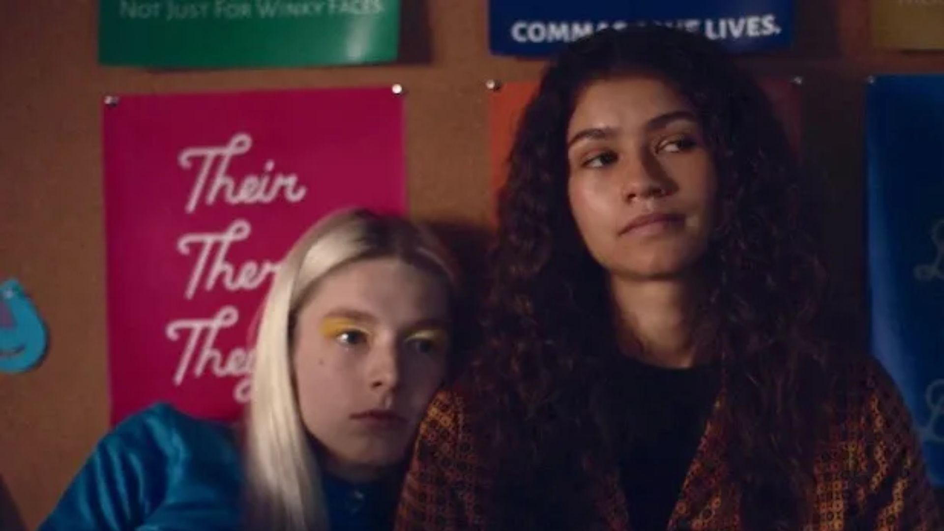 Jules and Rue in Euphoria (Image via HBO Max)