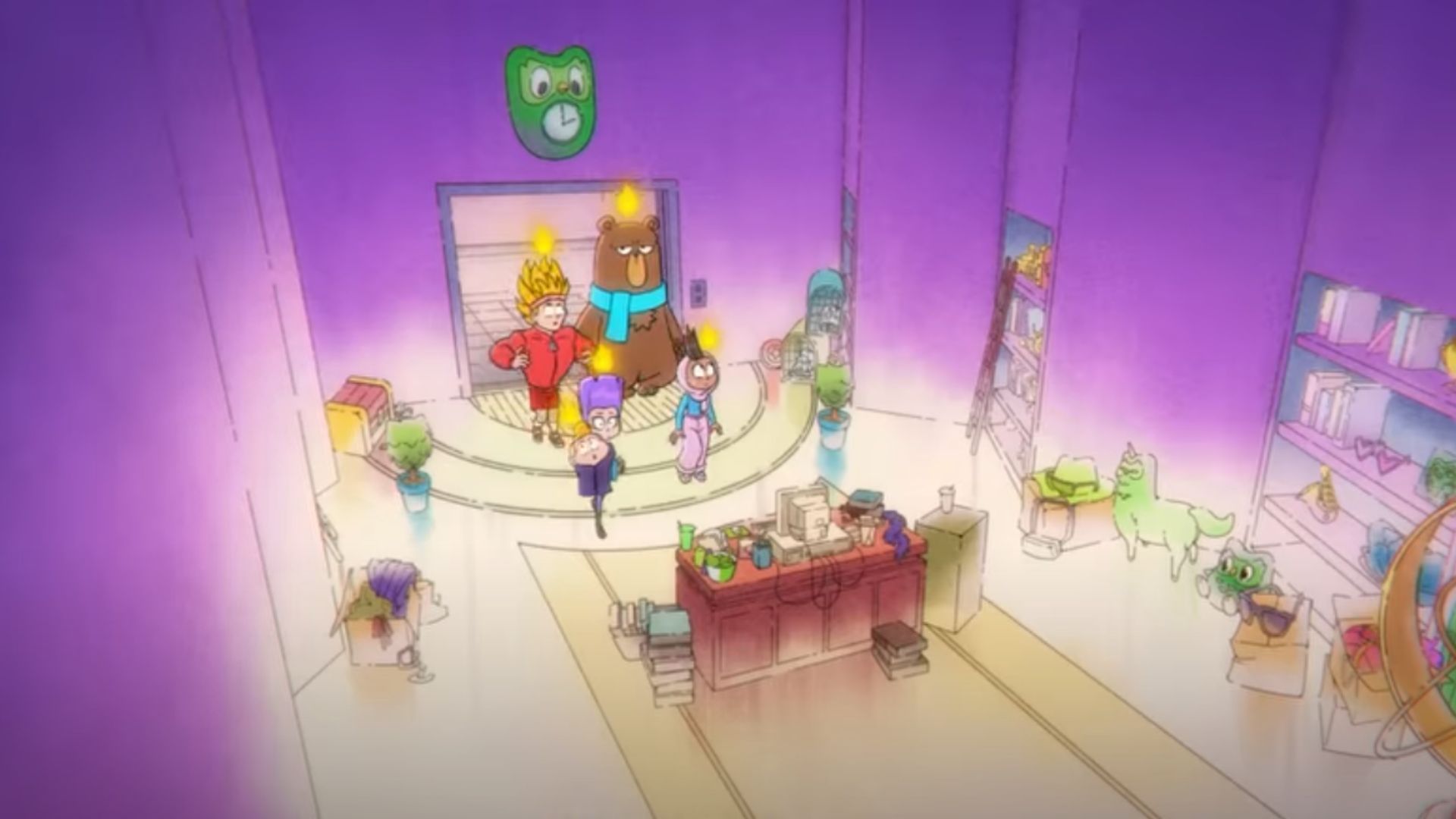 Major characters from the series (Image Source: Animation Studio Titmouse)
