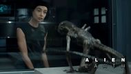 Wendy and the "baby" xenomorph in Alien: Earth | Image via: Disney+