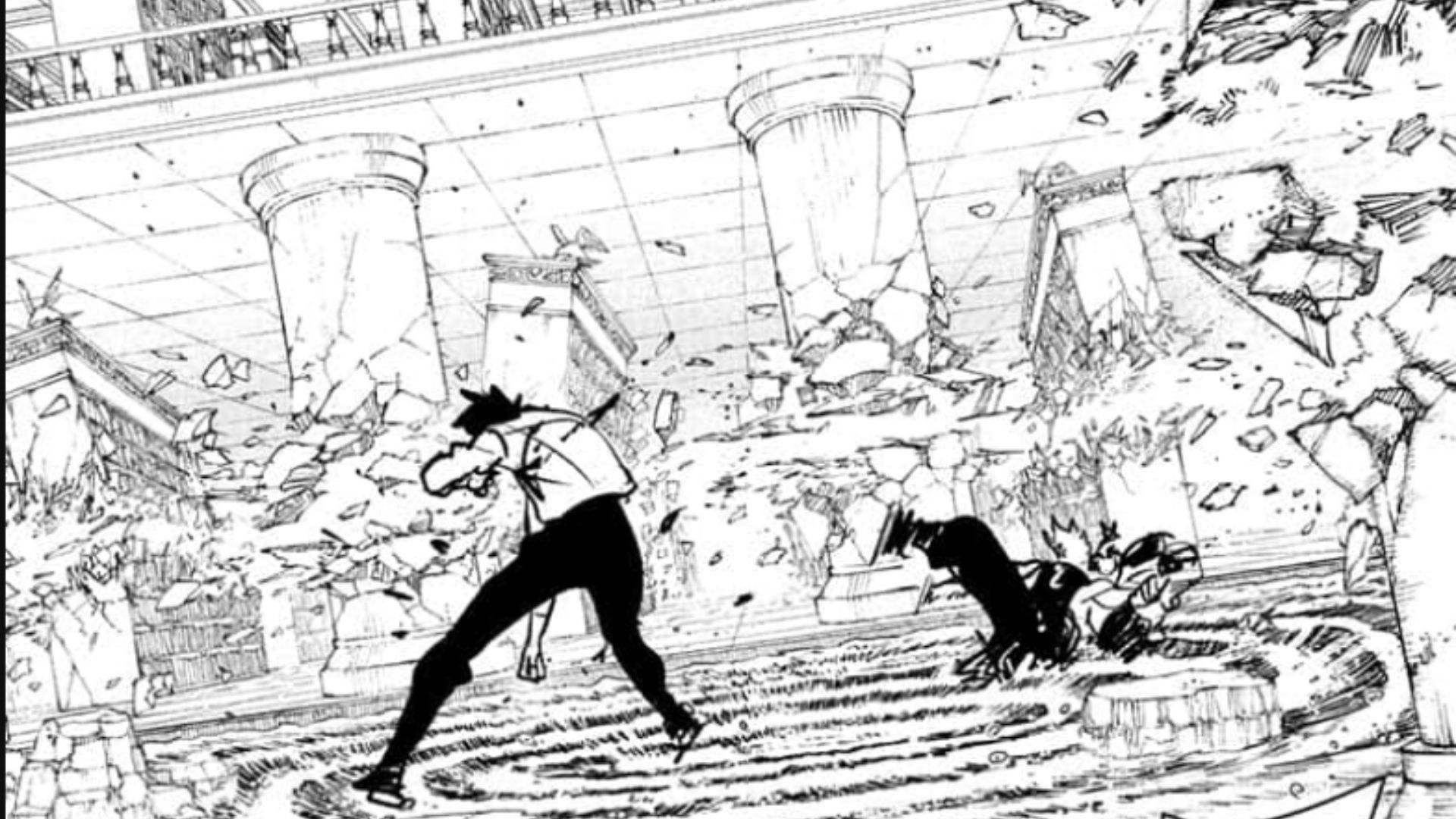 Still from Kagurabachi Chapter 95 (Image credit: Shueisha)