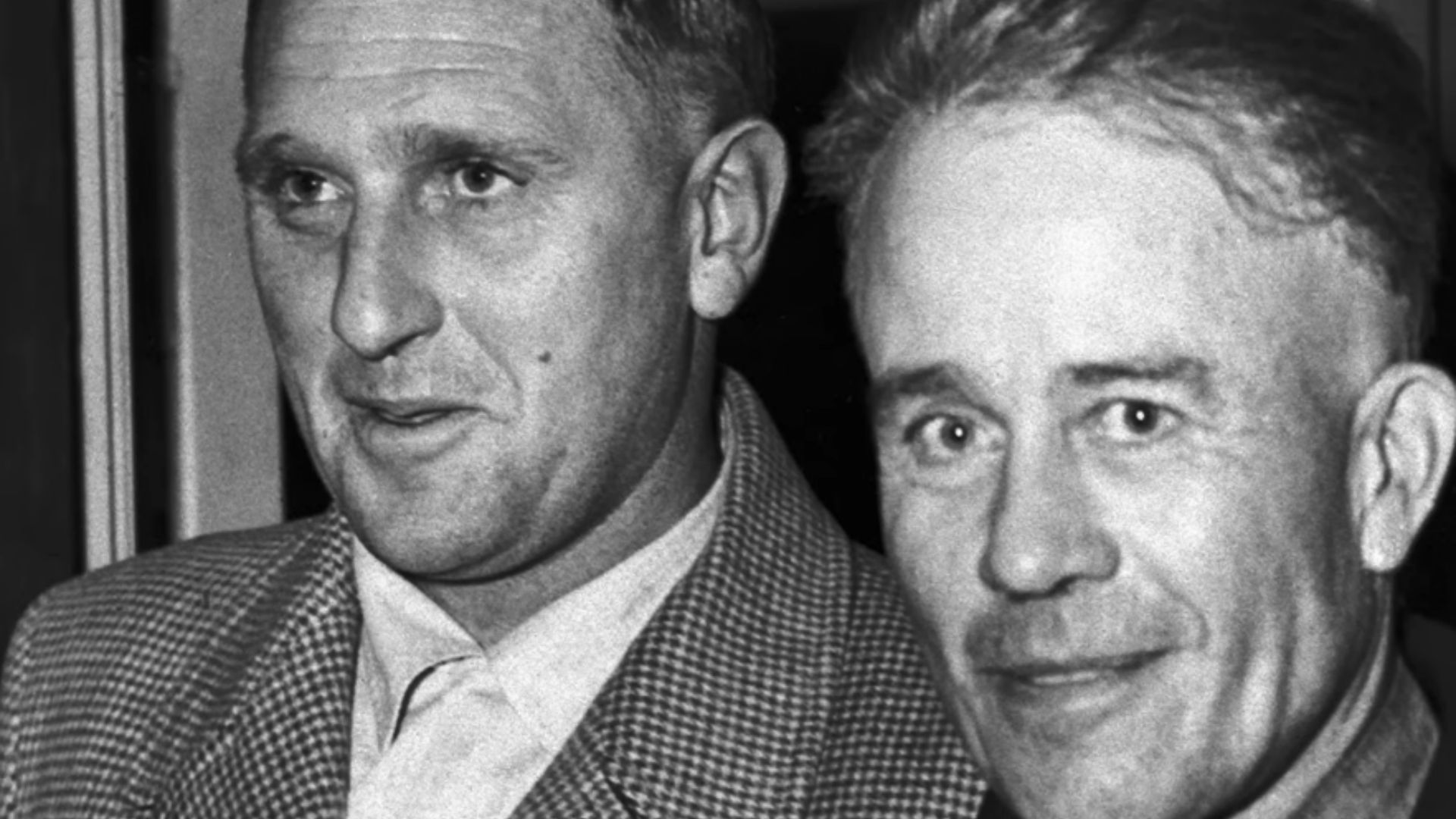 A still of Ed Gein (R) (Image Via:  Forbes Breaking News, YouTube)