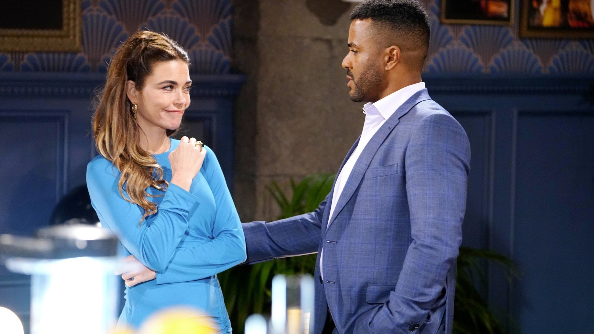 The Young and the Restless: Nat and Victoria look great together, will we see them as a couple again? | Image: JPI