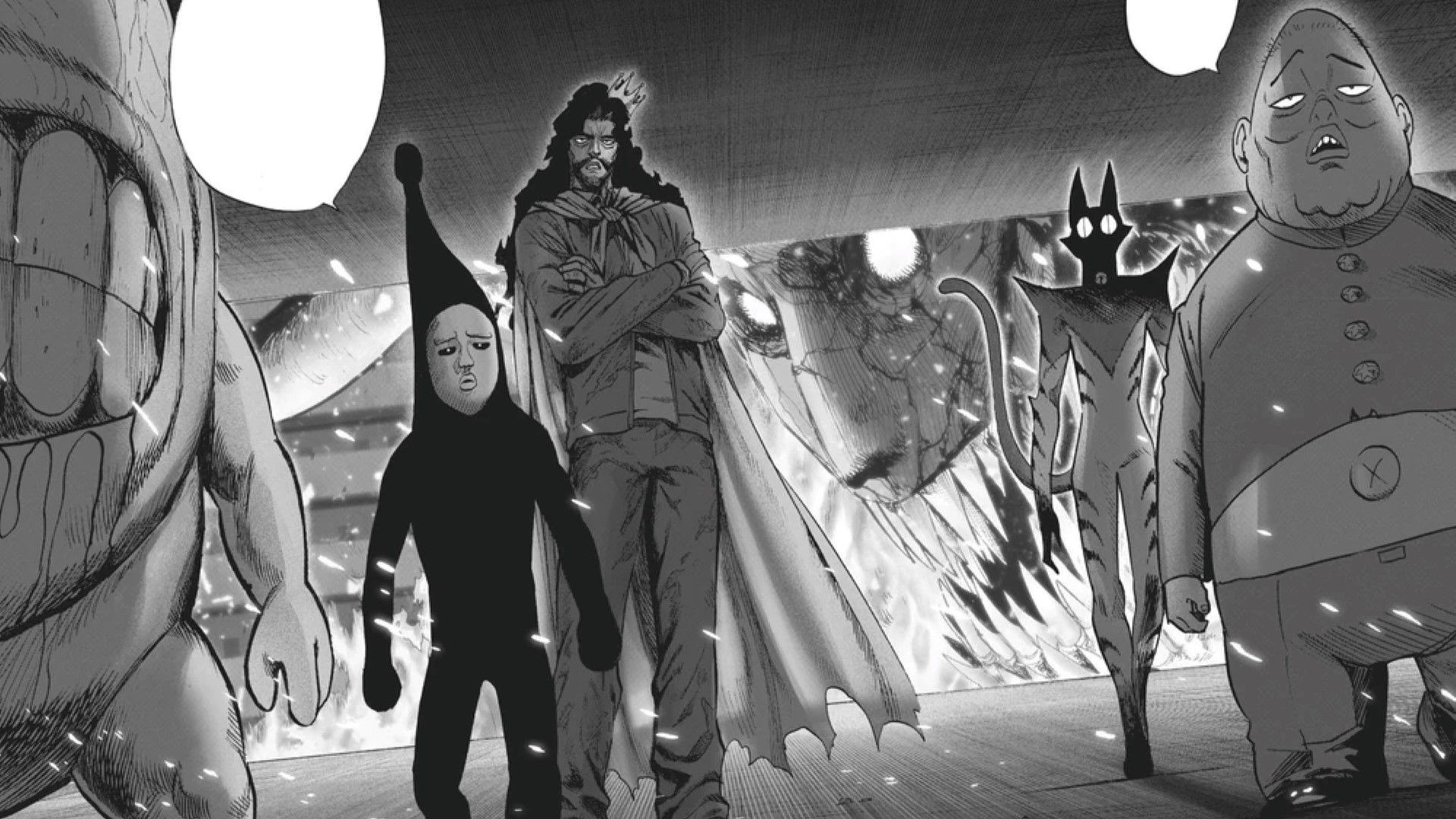 Some members of the Monster Association (Image Credit: Shueisha)