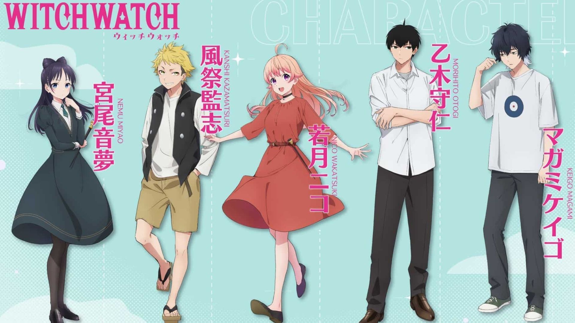 Nemu, Kanshi, Nico, Morihito, and Keigo