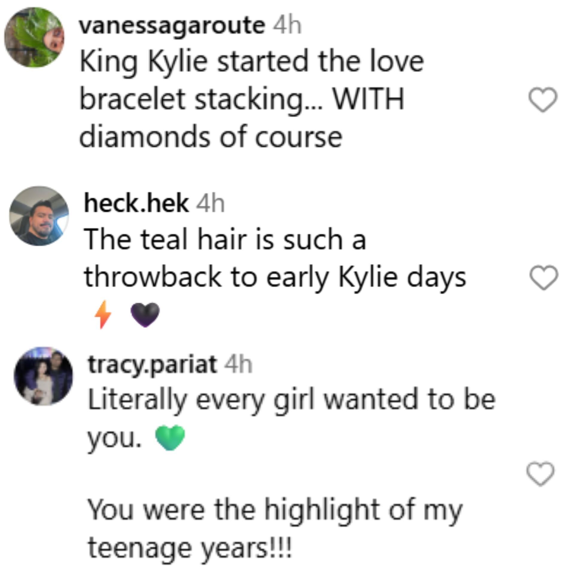 Fans react to Kylie&#039;s Instagram post. (Image via Instagram/@kyliejenner)