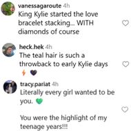 Fans react to Kylie's Instagram post. (Image via Instagram/@kyliejenner)