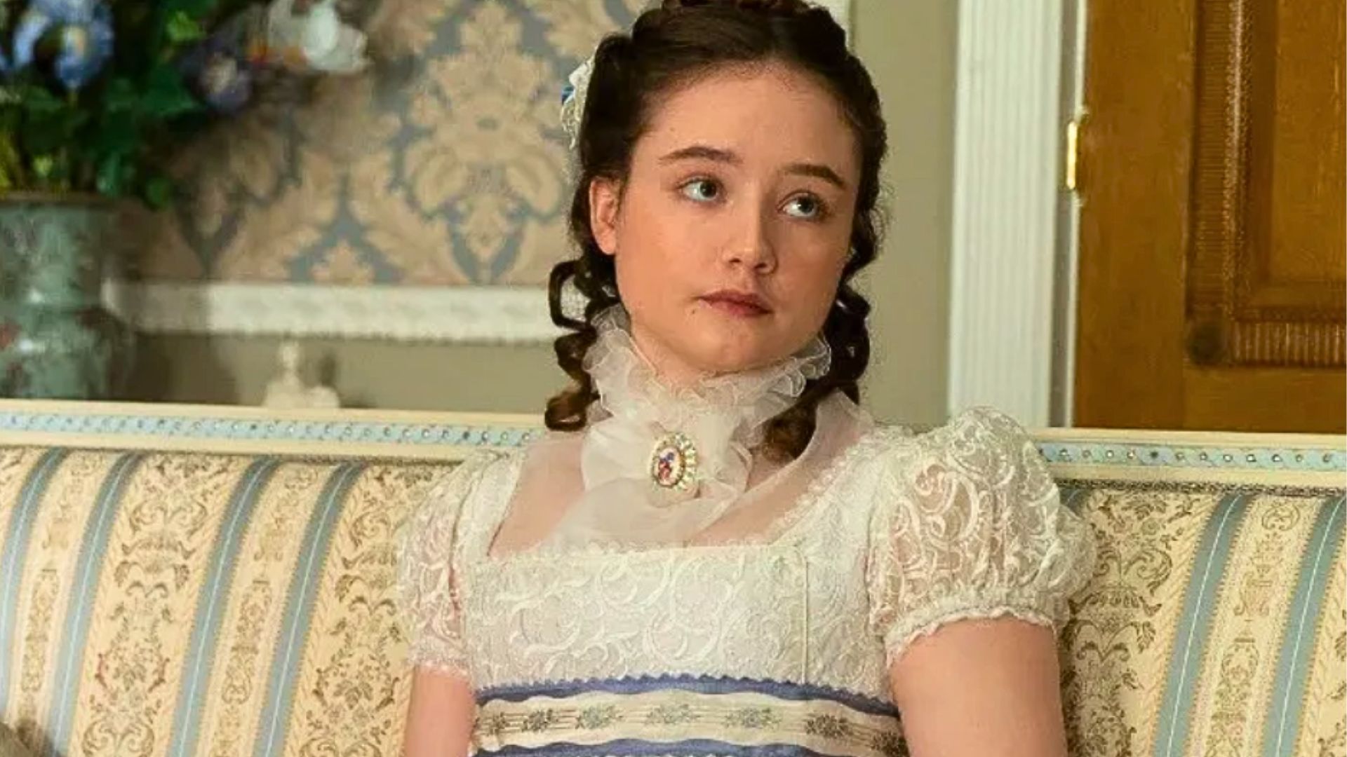 Ruby Stokes as Francesca in Bridgerton (Image via Netflix)
