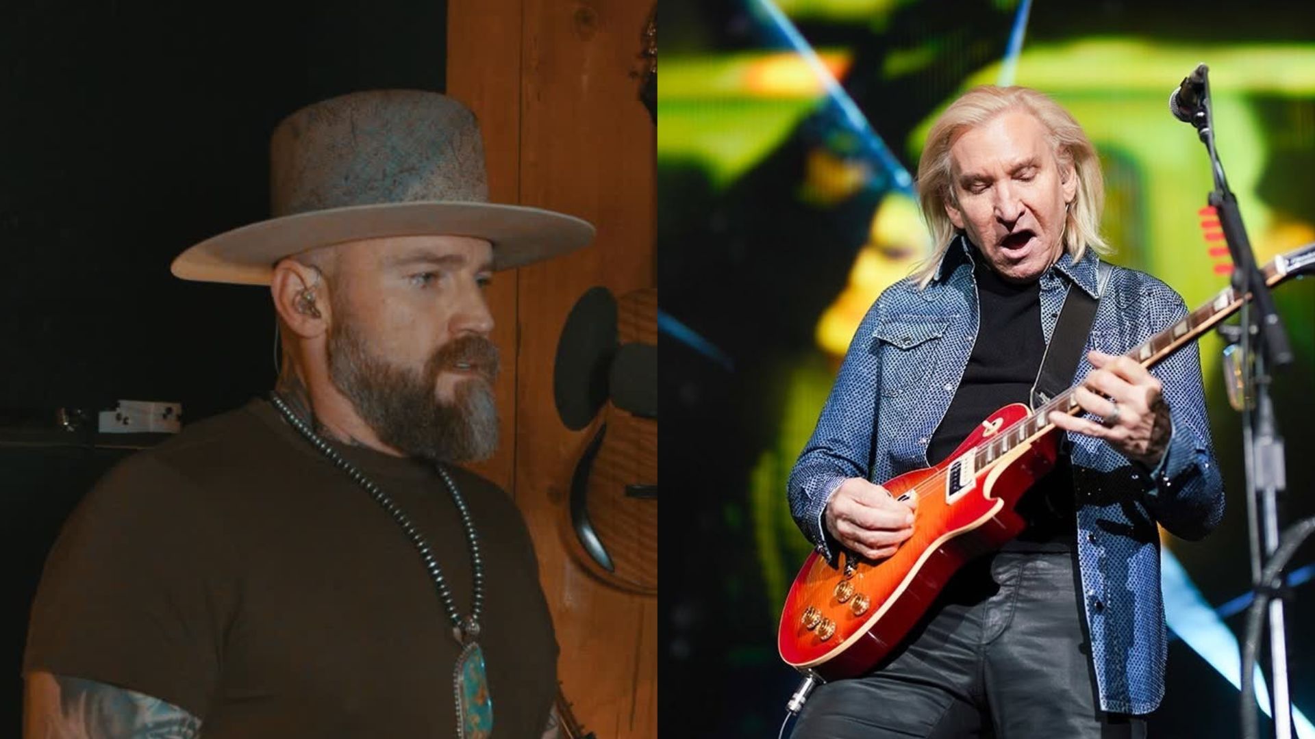 Joe Walsh and Zac Brown make an appearance on The Voice | image via Instagram/ @joewalshofficial @zacbrownband