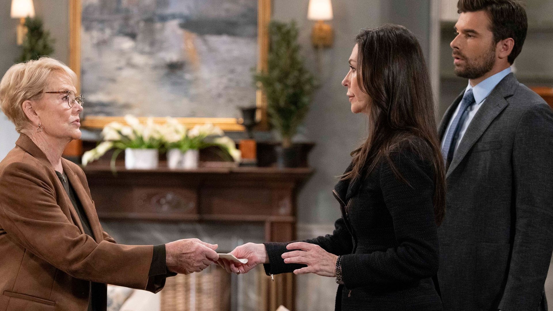 Ronnie stopped Anna in her tracks | Image: ABC