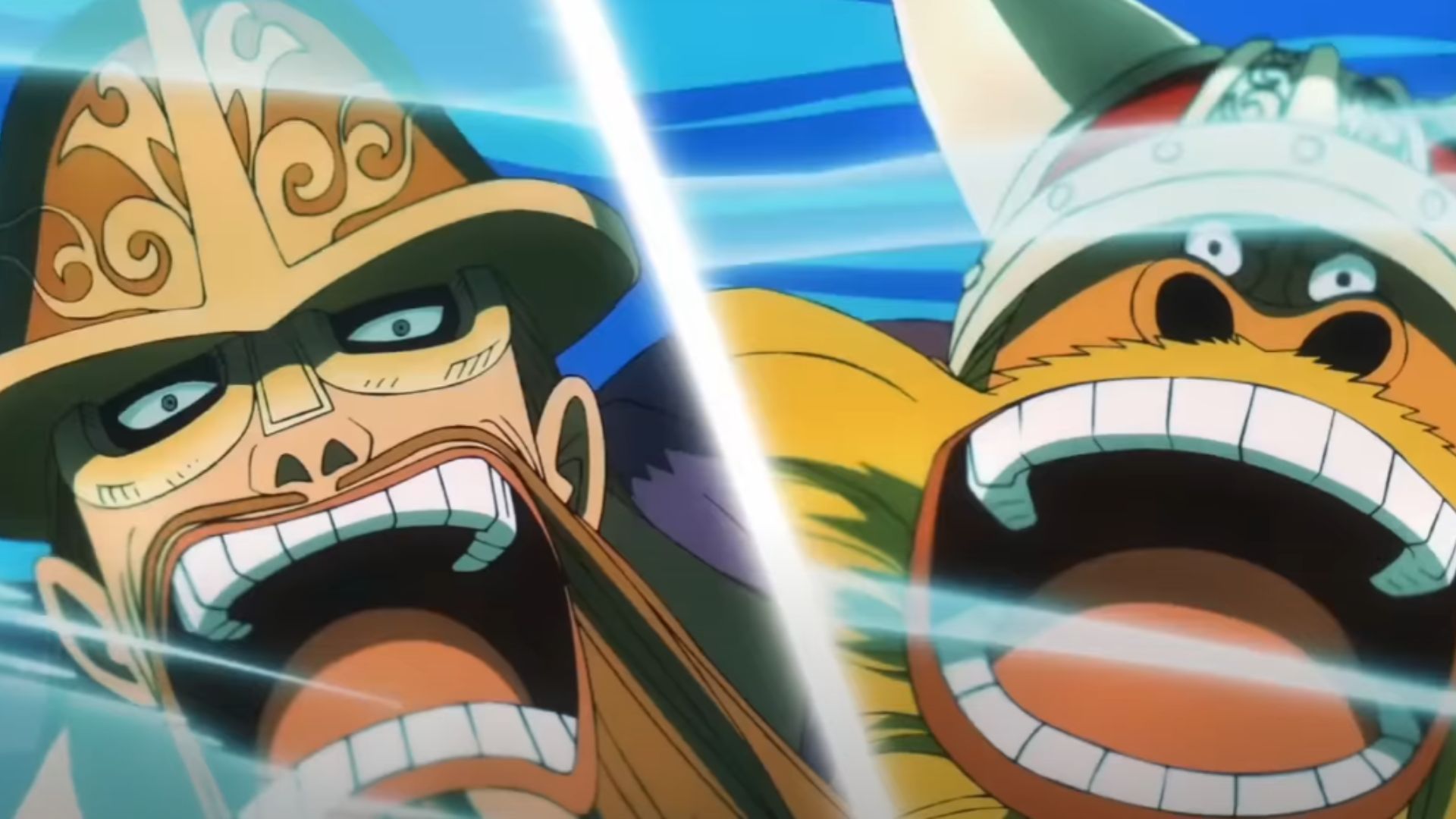 The Giant Friends of Luffy (Image Source: Toei Animation)