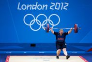 Holley Mangold - Olympics Day 9 - Weightlifting - Source: Getty